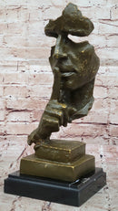 Abstract 'Silence' Bronze Sculpture – Dali Modern Art