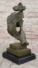 Abstract 'Silence' Bronze Sculpture – Dali Modern Art