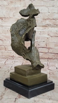 Abstract 'Silence' Bronze Sculpture – Dali Modern Art