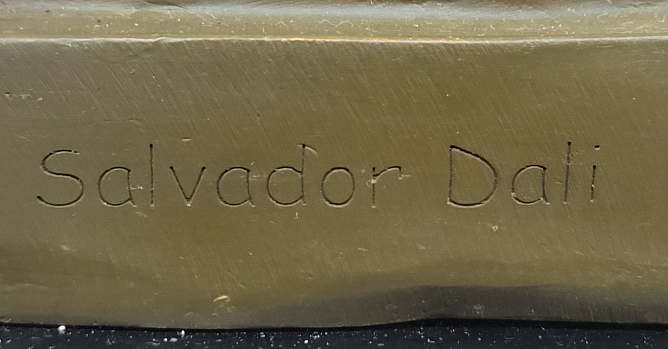 Abstract 'Silence' Bronze Sculpture – Dali Modern Art