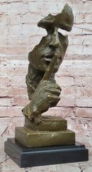 Abstract 'Silence' Bronze Sculpture – Dali Modern Art