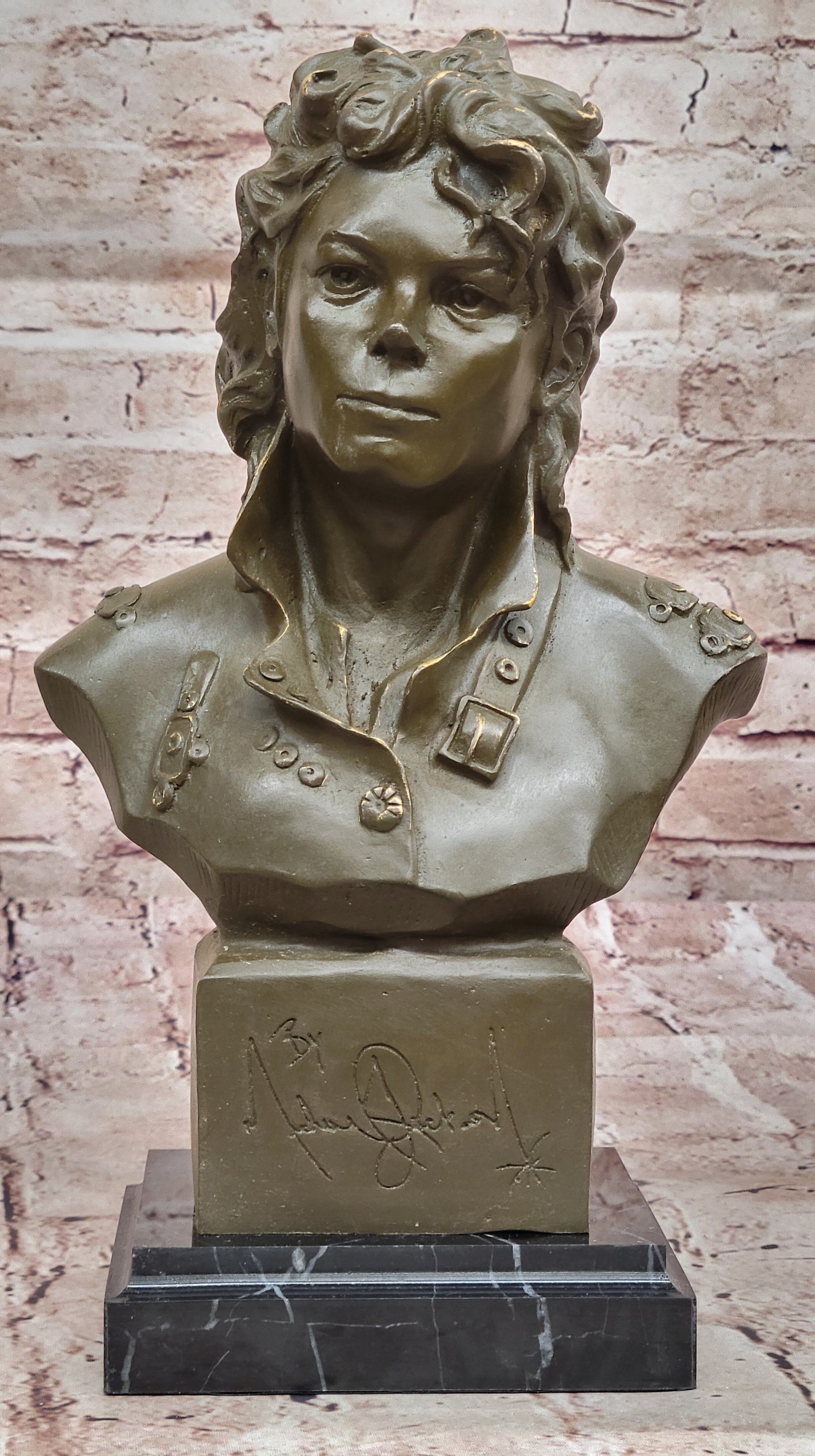Bronze Bust of Michael Jackson – Limited Edition by Mavchi