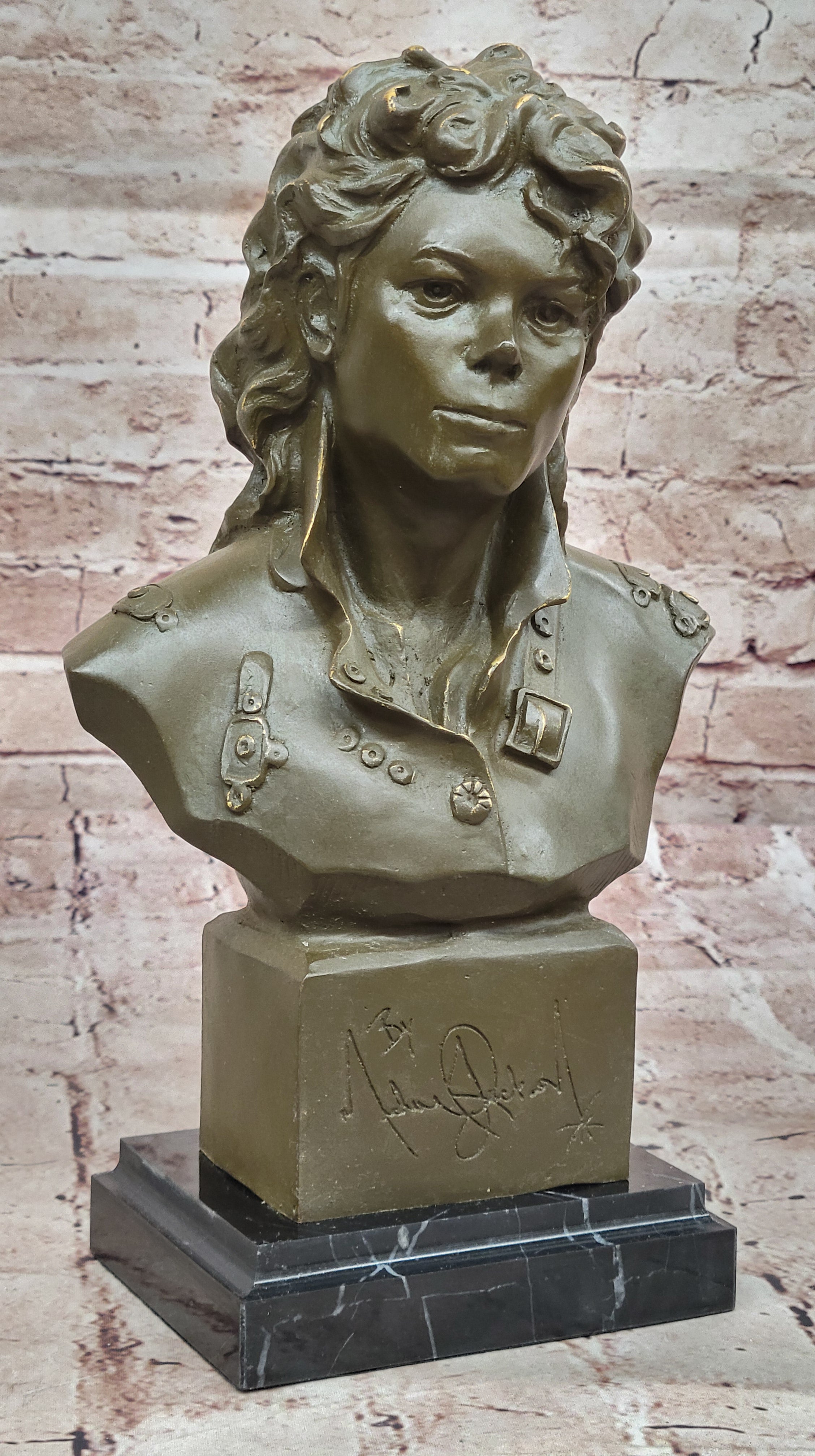 Bronze Bust of Michael Jackson – Limited Edition by Mavchi