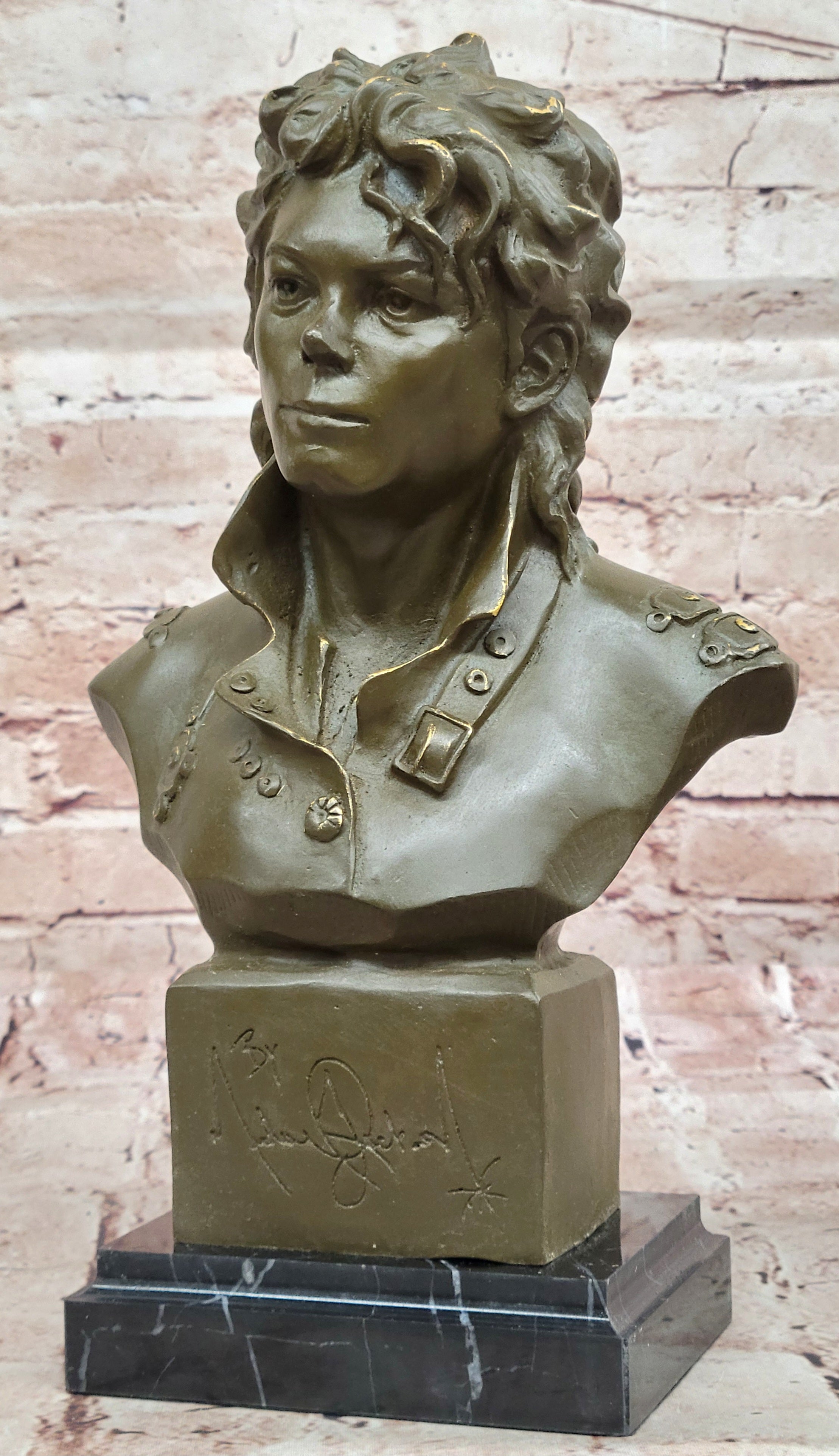 Bronze Bust of Michael Jackson – Limited Edition by Mavchi
