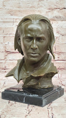 Nicolas Cage Bronze Bust by Mavchi – Limited Edition Numbered