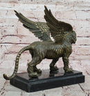 Majestic Griffin Bronze - Lion-Eagle Fantasy Art