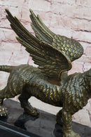 Majestic Griffin Bronze - Lion-Eagle Fantasy Art