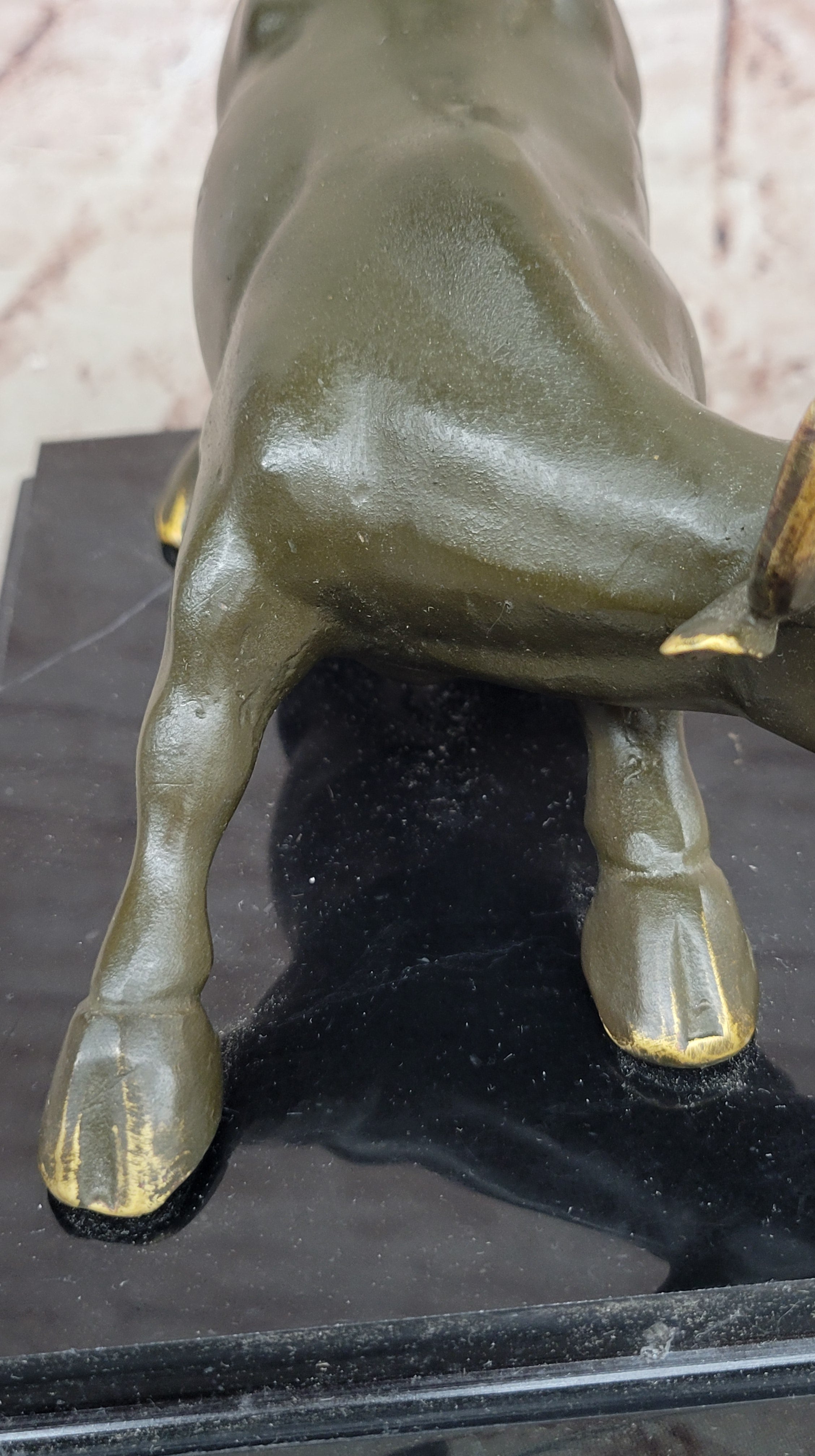 Charging Bull Bronze Sculpture - Wall Street Prosperity Art