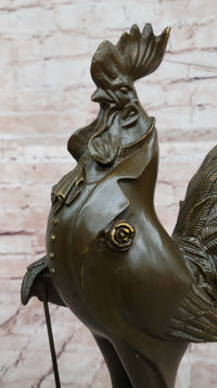 Dapper Rooster Gentleman Bronze – Victorian Style