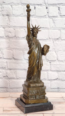 Large Statue of Liberty Hot Cast Bronze Sculpture Figurine Statue by Fisher