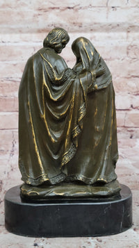 Holy Family Bronze Sculpture – Jesus, Mary & Joseph