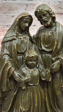 Holy Family Bronze Sculpture – Jesus, Mary & Joseph
