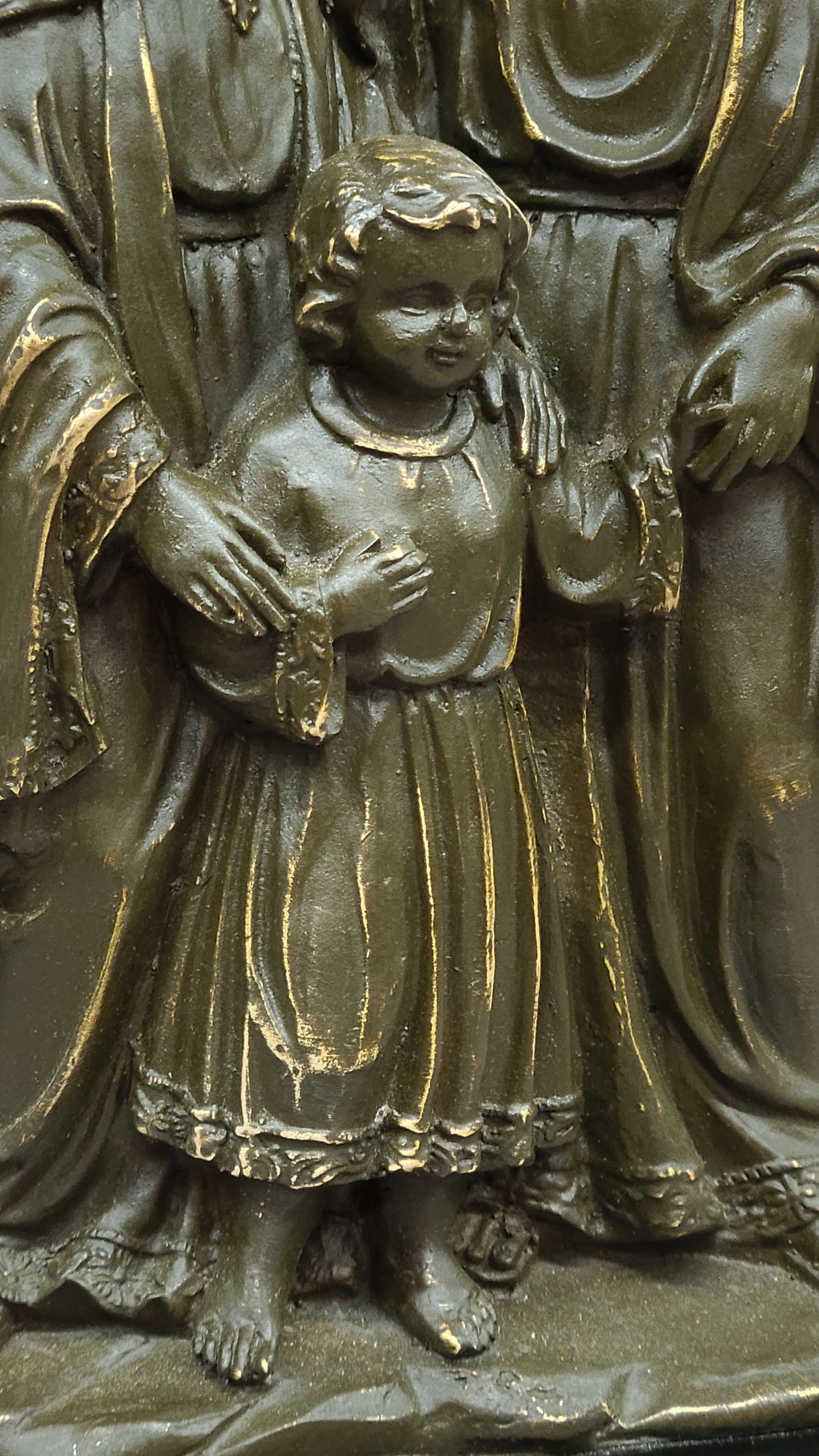 Holy Family Bronze Sculpture – Jesus, Mary & Joseph