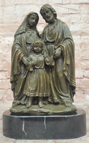 Holy Family Bronze Sculpture – Jesus, Mary & Joseph