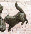 Dog Trainer with Police Dog Bronze Sculpture