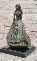 Bronze Quinceañera Girl - Elegant 15th Birthday