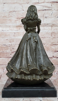 Bronze Quinceañera Girl - Elegant 15th Birthday