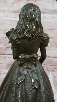 Bronze Quinceañera Girl - Elegant 15th Birthday