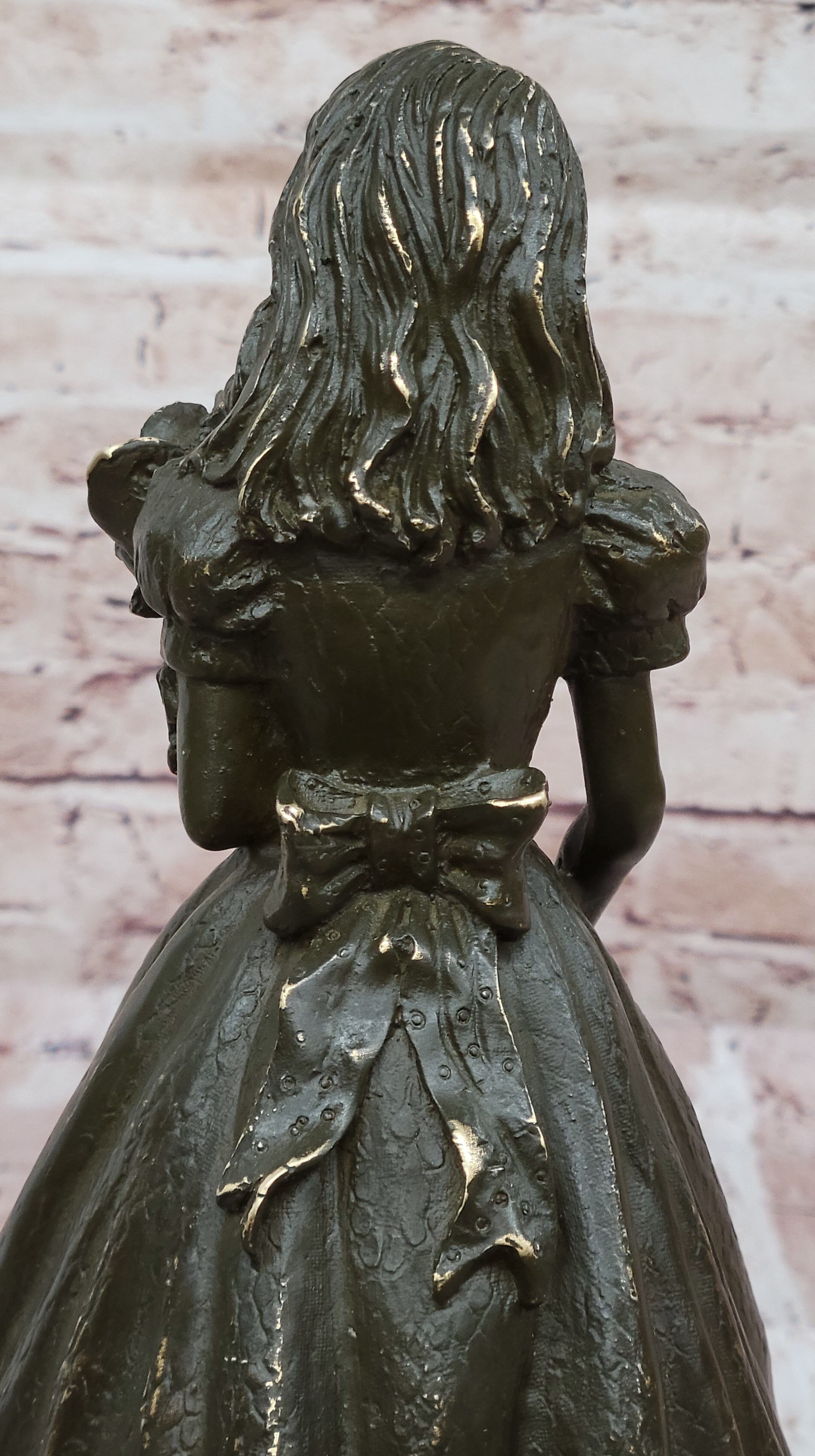 Bronze Quinceañera Girl - Elegant 15th Birthday