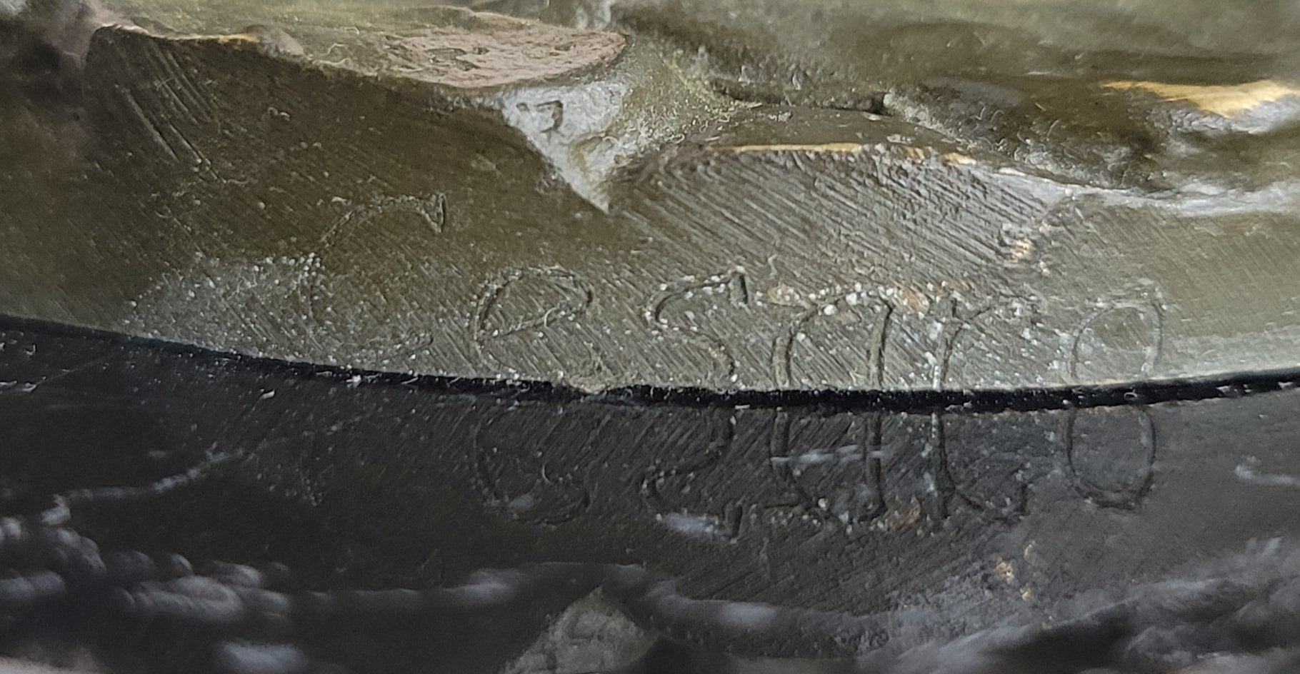 Bronze Elderly Couple Sculpture – Holding Umbrella