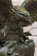 Bronze Eagle and Handshake – American Unity Sculpture