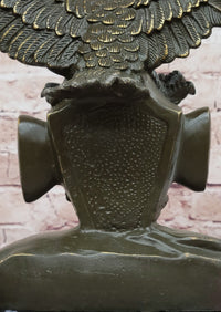 Bronze Eagle and Handshake – American Unity Sculpture
