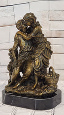 Art Nouveau Couple Romance Romantic Love Museum Quality Bronze Sculpture