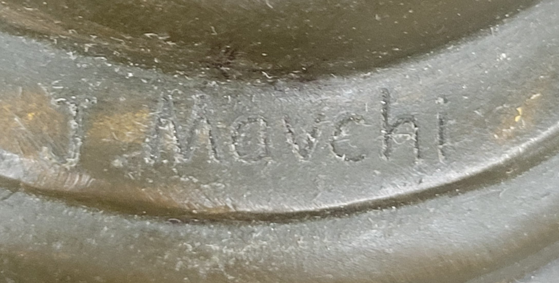 Art Deco Lady with Hat Bronze Sculpture on Marble Base