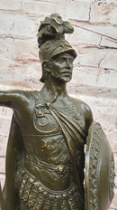 King Leonidas Greek Spartan Warrior Achilles - Bronze Sculpture