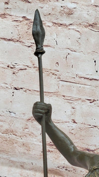 King Leonidas Greek Spartan Warrior Achilles - Bronze Sculpture