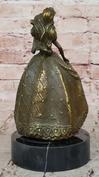 15th Birthday Bronze Sculpture – Quinceañera Girl in Dress