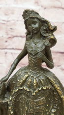 15th Birthday Bronze Sculpture – Quinceañera Girl in Dress