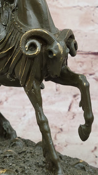 Roman Cavalry Centurion on Horseback - Bronze by Kamiko