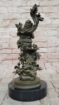 Bronze Angel and Cherubs – Romantic Baroque Style