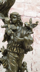 Bronze Angel and Cherubs – Romantic Baroque Style