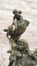 Bronze Angel and Cherubs – Romantic Baroque Style