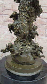 Bronze Angel and Cherubs – Romantic Baroque Style