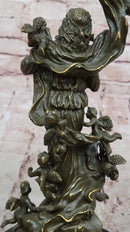 Bronze Angel and Cherubs – Romantic Baroque Style