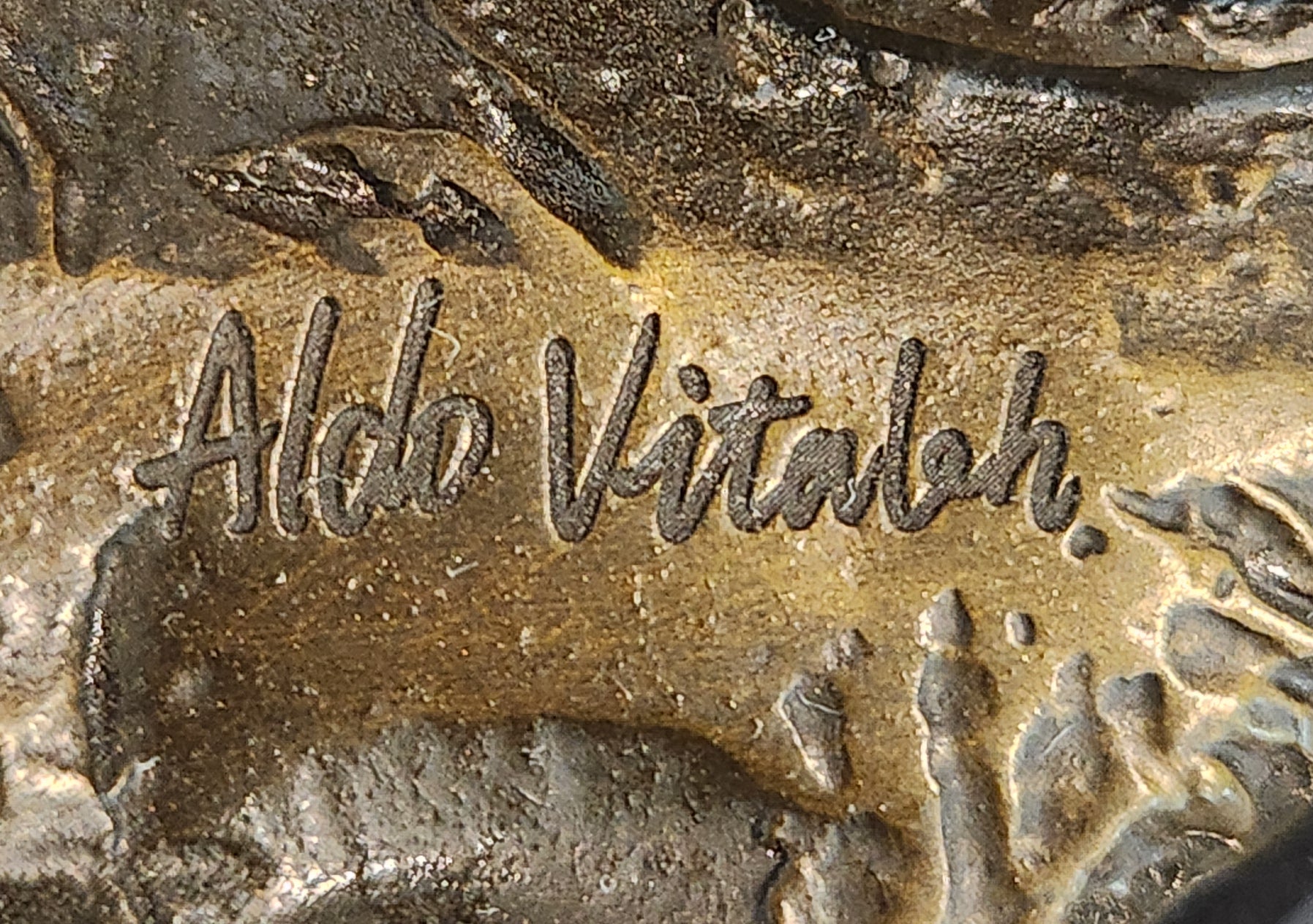Beautiful Solid Bronze Sculpture of a Roman Goddess Aphrodite by Aldo Vitaleh