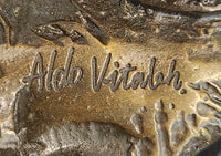 Beautiful Solid Bronze Sculpture of a Roman Goddess Aphrodite by Aldo Vitaleh