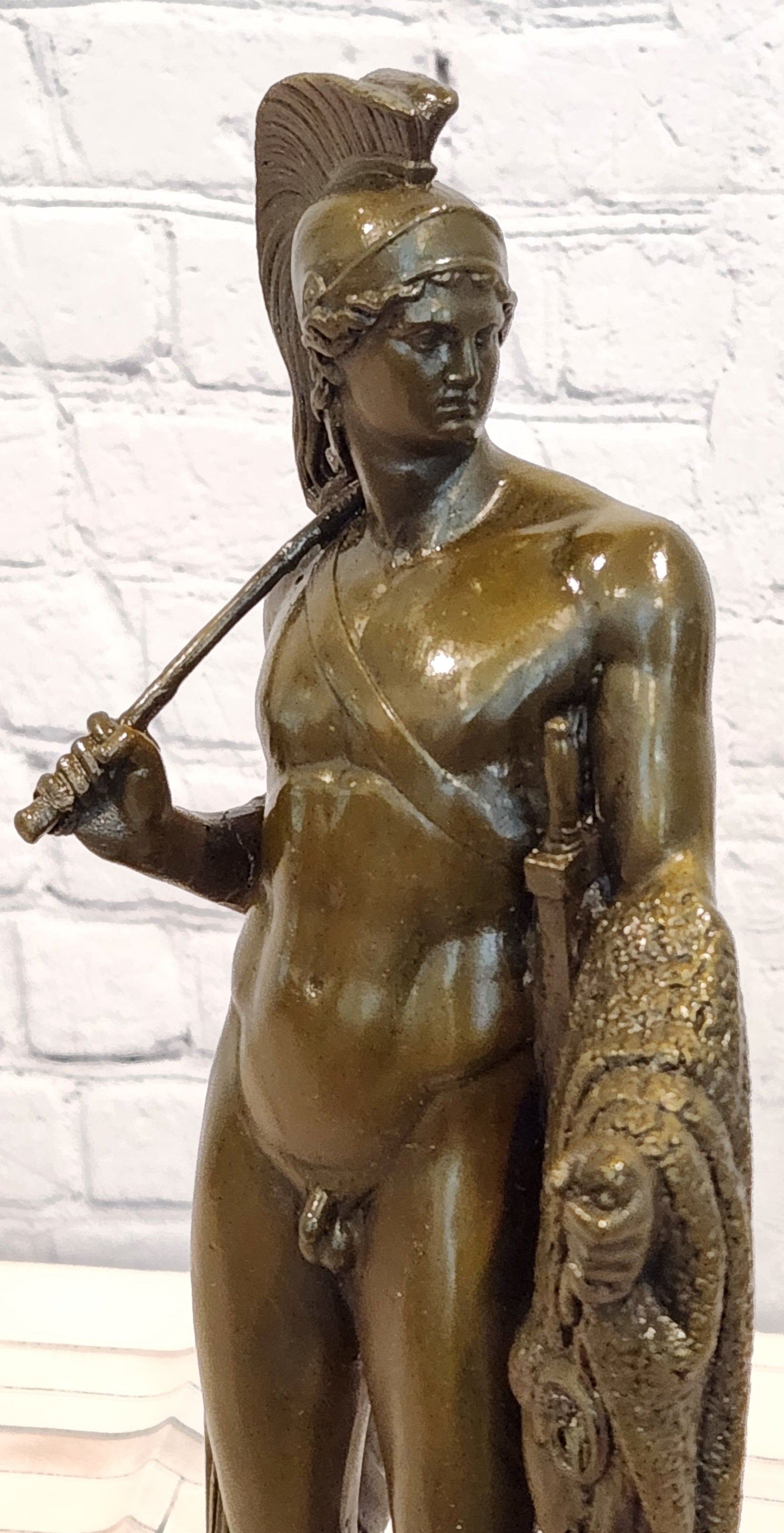 Limited Edition Jason with the Golden Fleece by Jean Patoue Bronze Sculpture