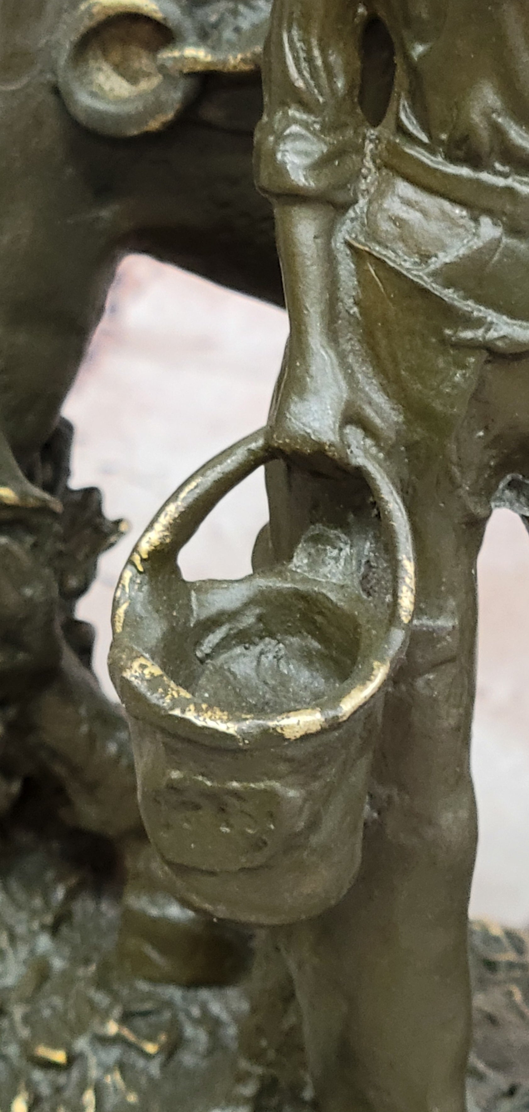 Cowgirl with Rearing Horse Bronze - Western Equestrian Art
