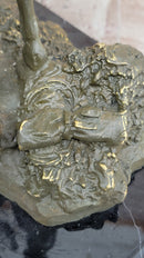 Cowgirl with Rearing Horse Bronze - Western Equestrian Art