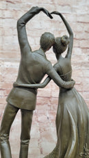Dancing Couple Bronze Sculpture – Love Theme Art