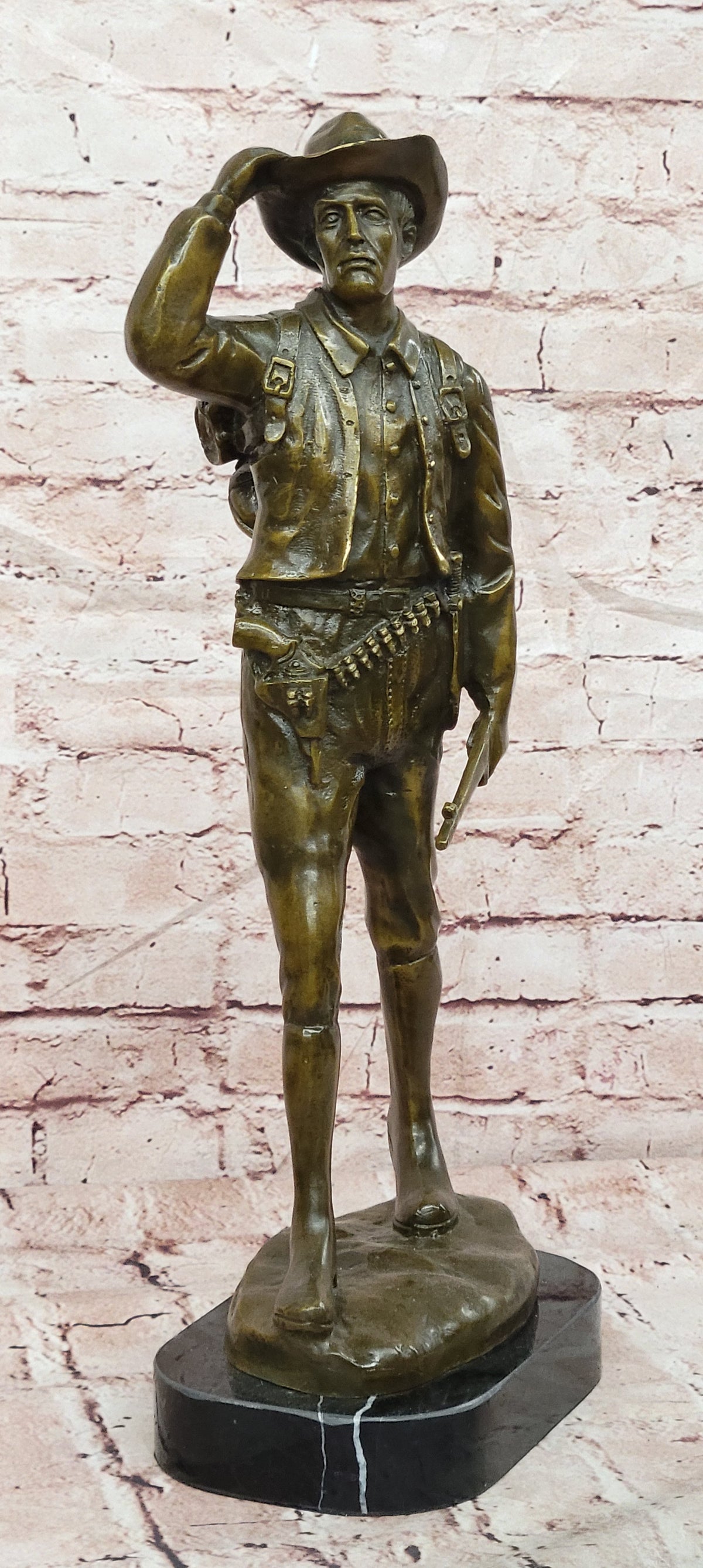 Jesse James Bronze Sculpture A Tribute to Western Heritage By Mavchi Statue