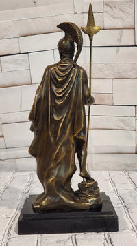 Greek Warrior Hero Achilles Hercules Odysseus Mythology Statue Sculpture Bronze Metal