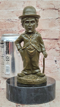 Charlie Chaplin Bronze Statue – Vintage Comedy Tribute