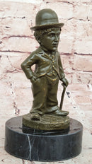 Charlie Chaplin Bronze Statue – Vintage Comedy Tribute