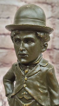 Charlie Chaplin Bronze Statue – Vintage Comedy Tribute