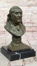 Benjamin Franklin Bronze Bust – Founding Father